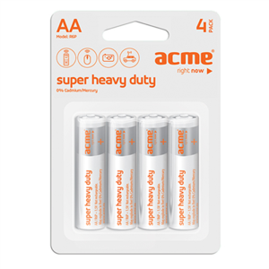 Μπαταρία Acme Super Heavy Duty R6P AA (4 pcs)