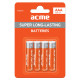 Μπαταρία Αλκαλική Acme LR03 AAA (4 pcs)