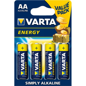 Μπαταρία Αλκαλική VARTA R6 (4pcs) AA Energy Μπαταρία Αλκαλική VARTA R6 (4pcs) AA Energy