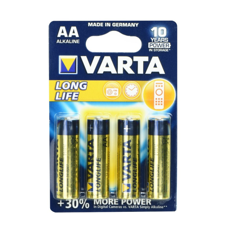 Μπαταρία Αλκαλική VARTA R6 AA Longlife