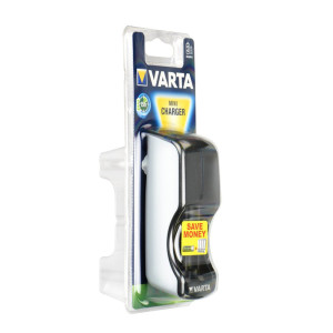 Φορτιστής Επαναφορτιζόμενων Μπαταριών AA / AAA Varta Mini Φορτιστής Επαναφορτιζόμενων Μπαταριών AA / AAA Varta Mini