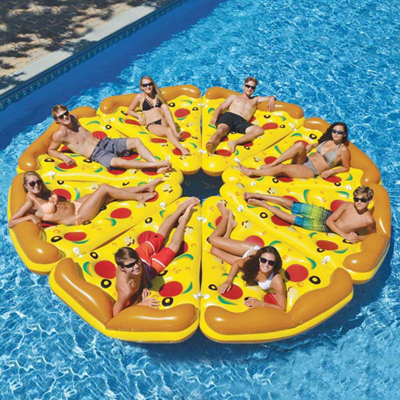 Φουσκωτό Στρώμα Pizza (1 Κομμάτι) 180cm