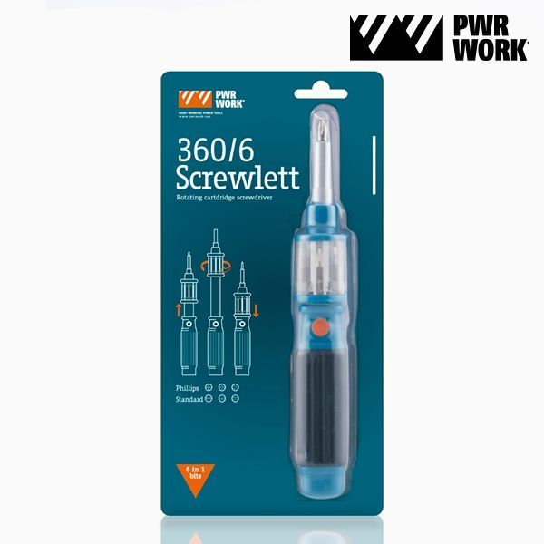 Κατσαβίδι με διανεμητή μυτών 360/6 Screwlett