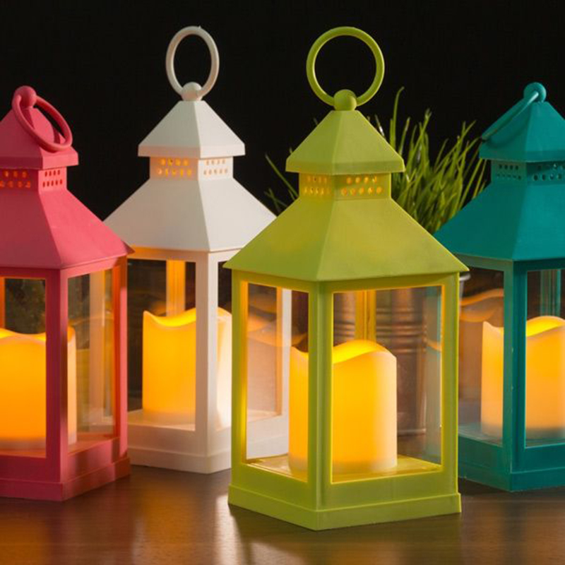 Φανάρι με Κερί LED Oh My Home - Πράσινο