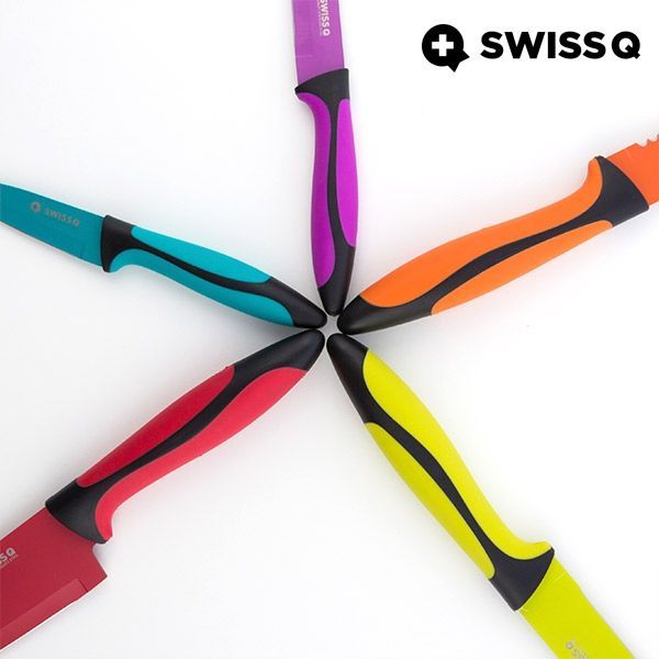 Μαχαίρια από ανοξείδωτο χάλυβα Swiss Q Quality (6 τεμάχια)