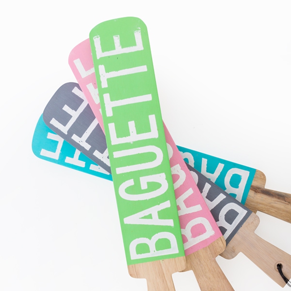 Σανίδα κουζίνας για ψωμί Vintage Baguette Wagon Trend - Πράσινο