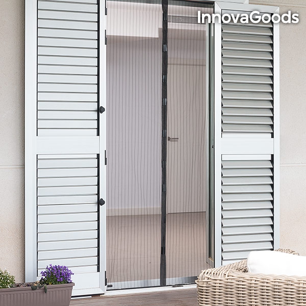 Κουρτίνα Κουνουπιέρα InnovaGoods - Μαύρο
