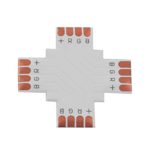 LED Strip Connector type + RGB 10mm 4 PINS LED Strip Connector type + RGB 10mm 4 PINS