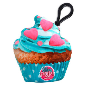 Μαξιλαράκι μπρελόκ κλειδιών Blue Cupcake Oh My Pop KaracterMania