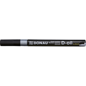 Μαρκαδόρος Ανεξίτηλος Donau 2.2mm - Μαύρο Μαρκαδόρος Ανεξίτηλος Donau 2.2mm - Μαύρο