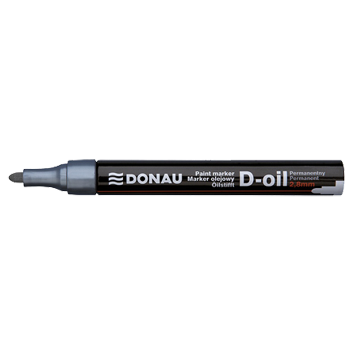 Μαρκαδόρος Ανεξίτηλος Donau 2.8mm - Μαύρο