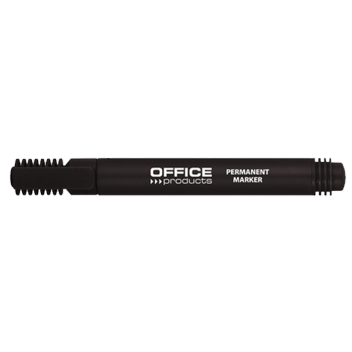 Μαρκαδόρος Ανεξίτηλος Office Products 1-3mm - Μαύρο