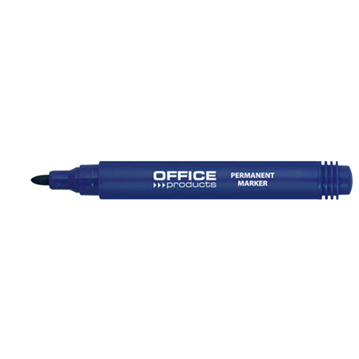 Μαρκαδόρος Ανεξίτηλος Office Products 1-3mm - Μπλε