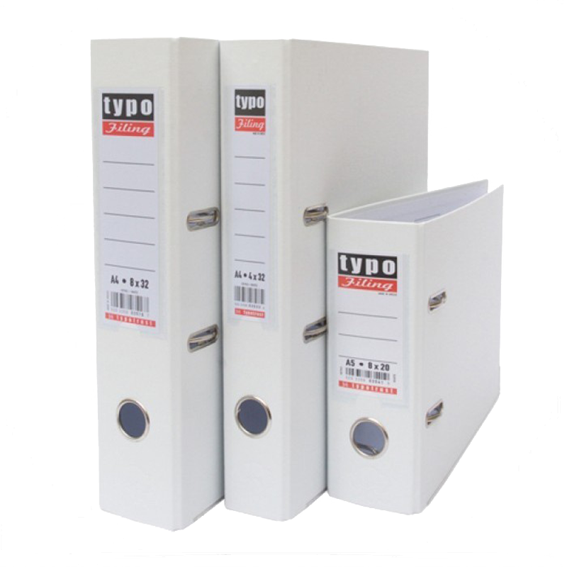 Κλασέρ Πλαστικό Typotrust PP Extra 8x32 - Άσπρο