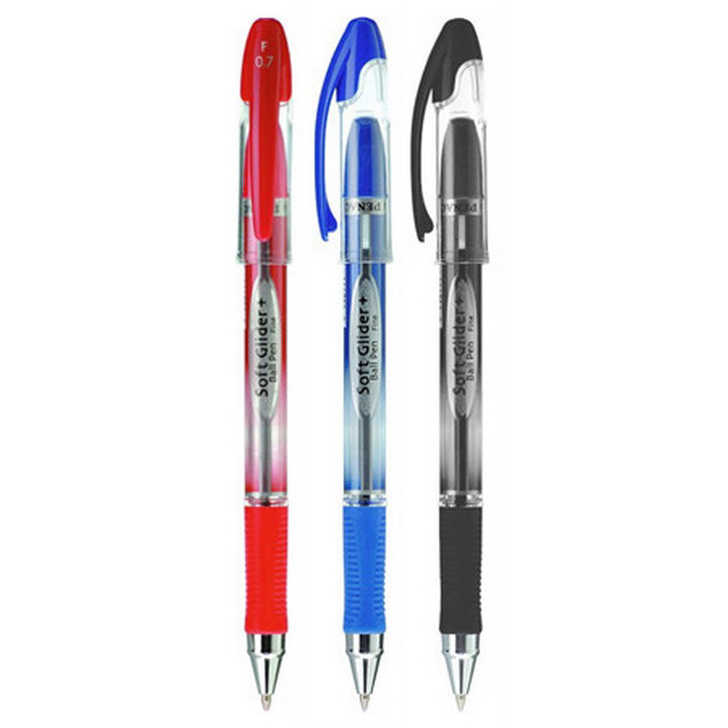 Στυλό Διαρκείας PENAC Soft Glider+ 0.7mm - Μαύρο