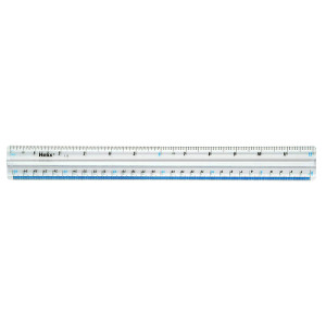 Χάρακας Helix L12 με Λαβή 30cm