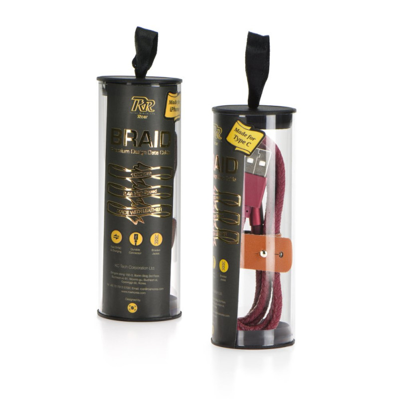 Καλώδιο Φόρτισης και Μεταφοράς Δεδομένων Roar MICRO USB - Κόκκινο