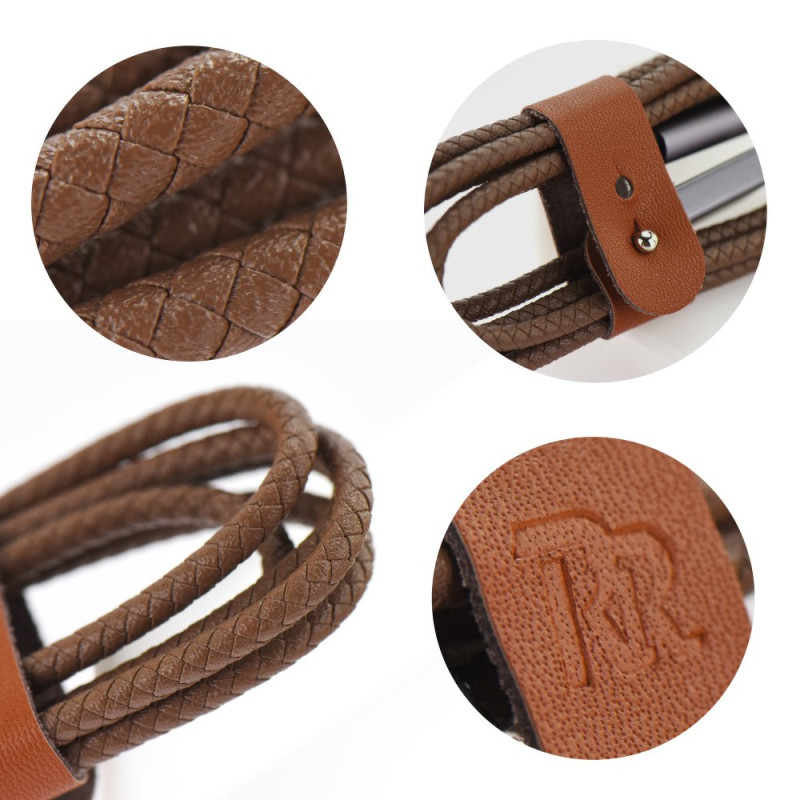 Καλώδιο Φόρτισης και Μεταφοράς Δεδομένων Roar MICRO USB TYPE C - Καφέ