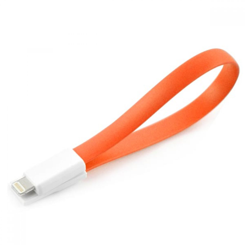 Καλώδιο Φόρτισης και Μεταφοράς Δεδομένων MicroUSB - Πορτοκαλί