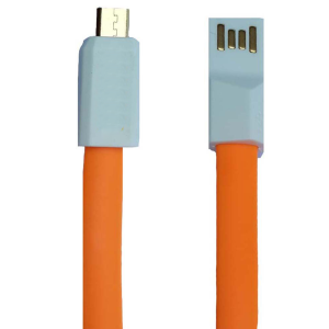 Καλώδιο Φόρτισης και Μεταφοράς Δεδομένων MicroUSB - Πορτοκαλί Καλώδιο Φόρτισης και Μεταφοράς Δεδομένων MicroUSB - Πορτοκαλί