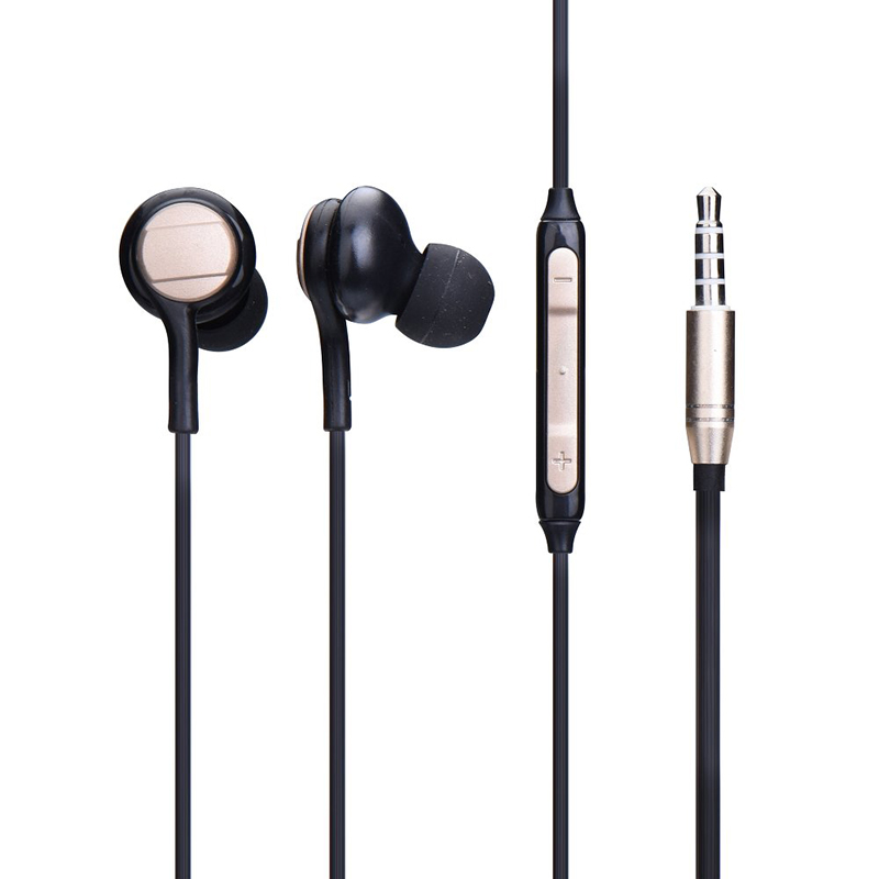Handsfree OEM Stereo Ακουστικά Circle - Μαύρο