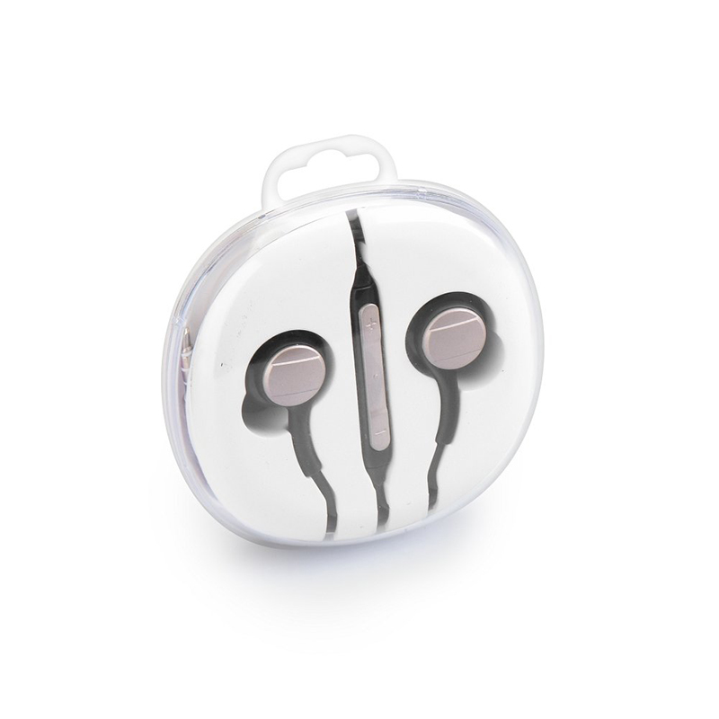 Handsfree OEM Stereo Ακουστικά Circle - Μαύρο