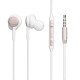 Handsfree OEM Stereo Ακουστικά Circle - Άσπρο