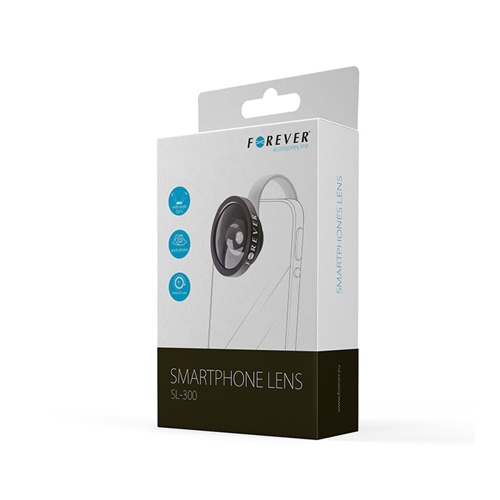 Forever SL-300 0.4x Wide Angle Φακός για Smartphones