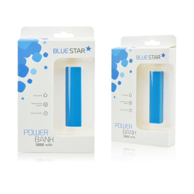 Powerbank 3000mAh Blue Star - Μπλε