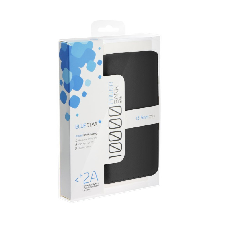 Powerbank 10000mAh Blue Star - Μαύρο