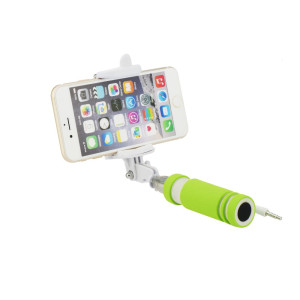 Selfie Stick Blun Mini Monopod με Καλώδιο - Πράσινο Selfie Stick Blun Mini Monopod με Καλώδιο - Πράσινο