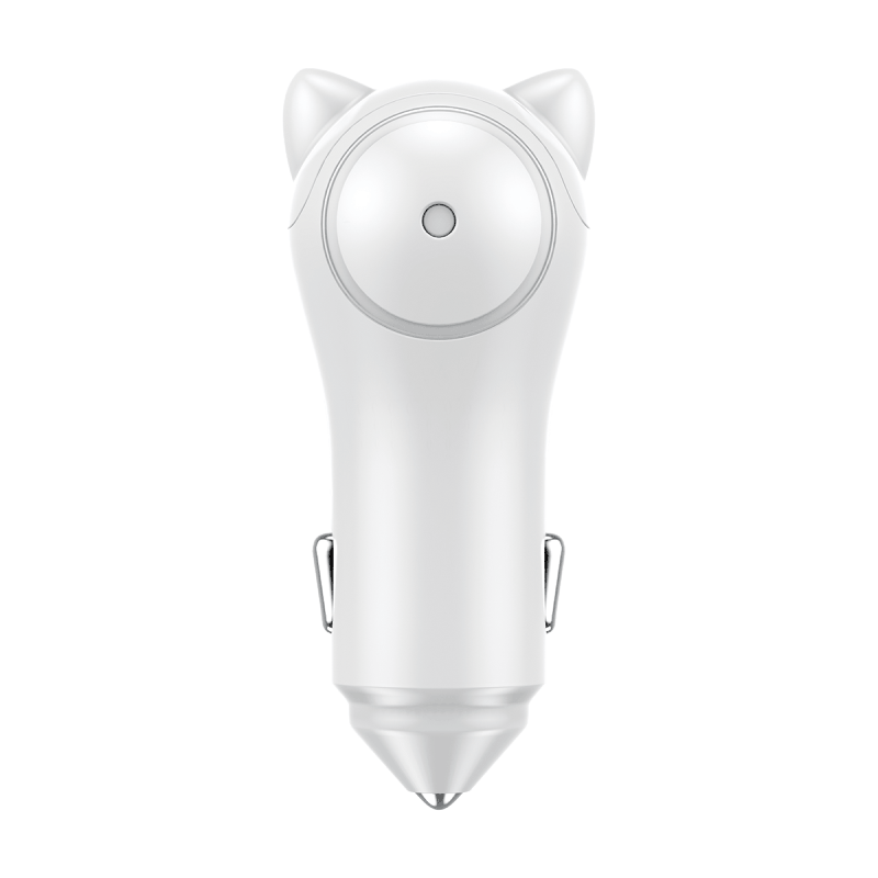 Φορτιστής Αυτοκινήτου Baseus Adorkable 2xUSB 3A - Άσπρο