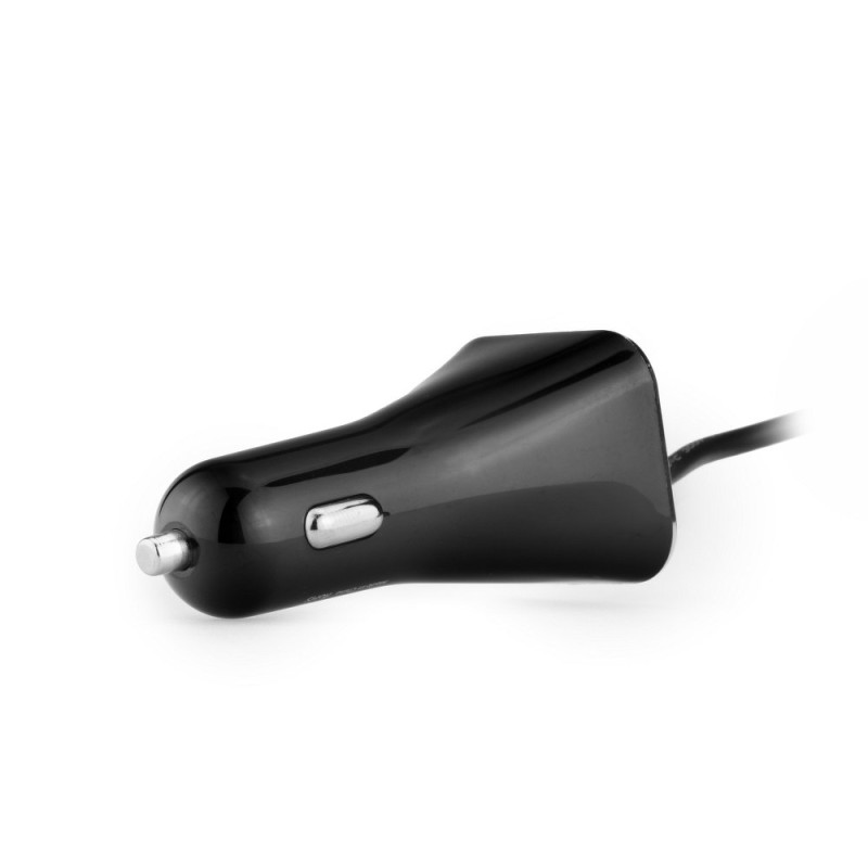 Φορτιστής αυτοκινήτου BlueStar με 4 USB PORTS 7.3A με Καλώδιο 1.8m - Μαύρο