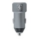 Φορτιστής Αυτοκινήτου Original Ferrari (FECC2USBGR) 2xUSB 4.8A - Γκρι