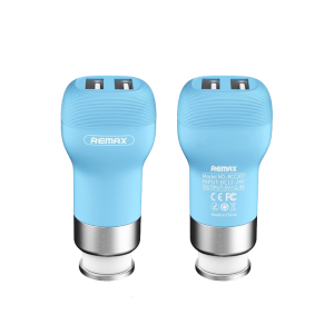 Φορτιστής Αυτοκινήτου Remax Flinc RCC-207 2xUSB 2.4A - Μπλε Φορτιστής Αυτοκινήτου Remax Flinc RCC-207 2xUSB 2.4A - Μπλε