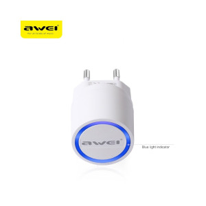 Φορτιστής Σπιτιού AWEI C-900 Dual USB - Άσπρο Φορτιστής Σπιτιού AWEI C-900 Dual USB - Άσπρο