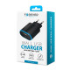Φορτιστής Σπιτιού Forever TC-03 USB & USB type-C 3.1A - Μαύρο
