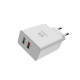 Φορτιστής Σπιτιού Mcdodo CH-5130 QuickCharge 3.0 2x USB-A 18W - Άσπρο