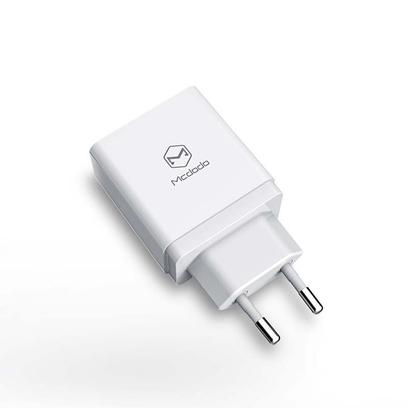 Φορτιστής Σπιτιού Mcdodo CH-5130 QuickCharge 3.0 2x USB-A 18W - Άσπρο