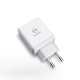 Φορτιστής Σπιτιού Mcdodo CH-5130 QuickCharge 3.0 2x USB-A 18W - Άσπρο