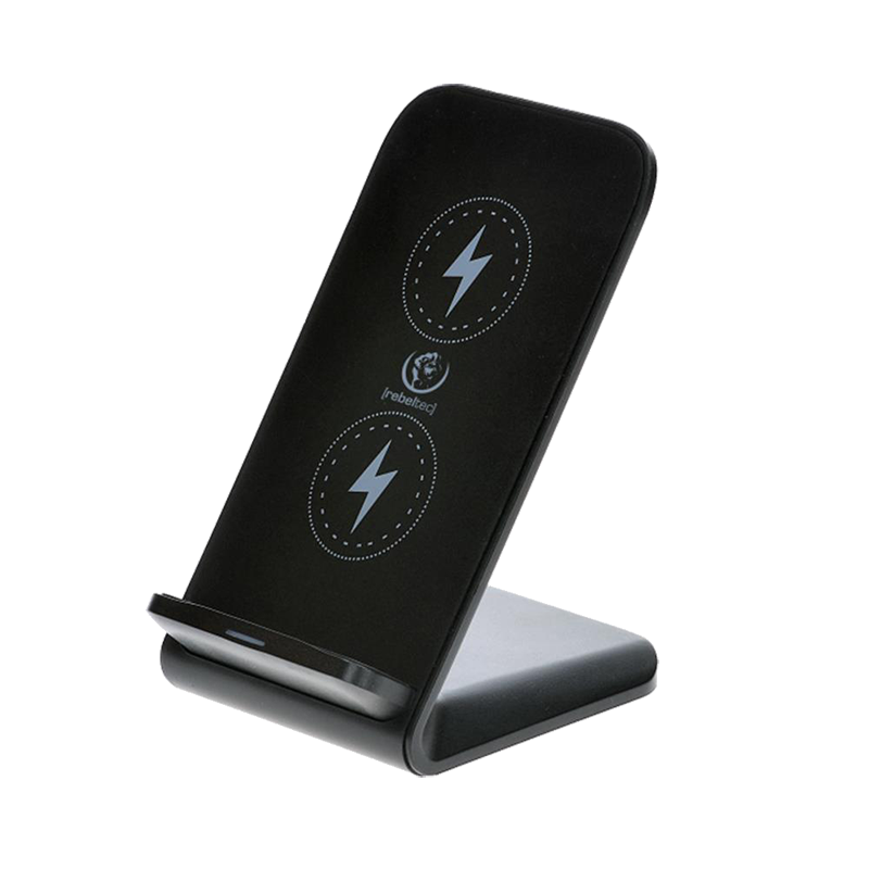 Βασή Ασύρματης Φόρτισης Rebeltec W200 Qi 10W - Μαύρο
