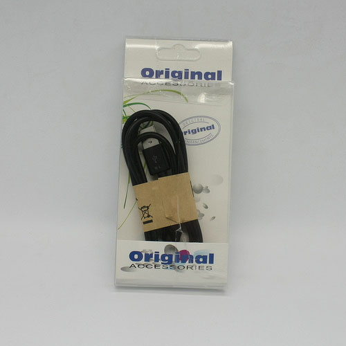Καλώδιο φόρτισης και μεταφοράς δεδομένων MICRO USB ΣΕ USB 1m - Μαύρο