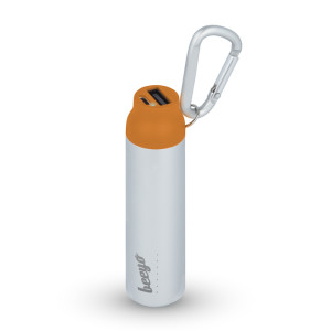 Powerbank 2000mAh Beeyo Pocket USB Battery Tank - Πορτοκαλί Powerbank 2000mAh Beeyo Pocket USB Battery Tank - Πορτοκαλί