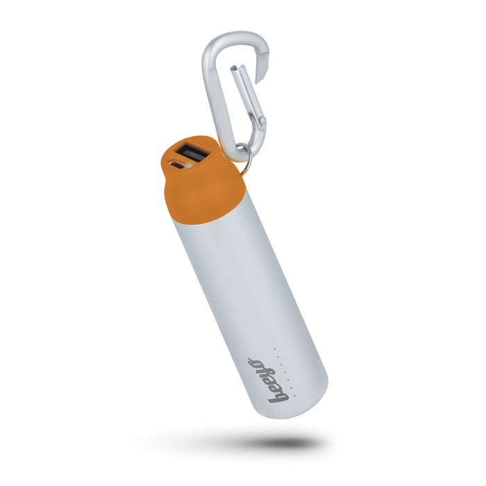 Powerbank 2000mAh Beeyo Pocket USB Battery Tank - Πορτοκαλί