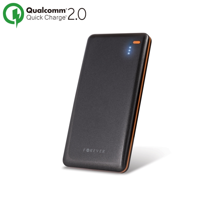 Powerbank 10000mAh Forever PTB-03 Qualcomm Quick Charge 2.0 - Μαύρο