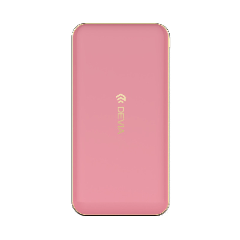 Powerbank 10000mAh Devia Bomer - Ροζ