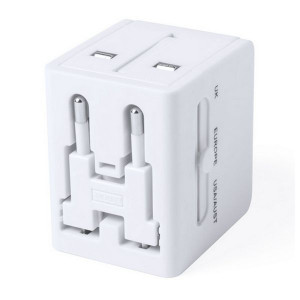 Αντάπτορας multi για βύσματα 2100mAh 145303 - Άσπρο
