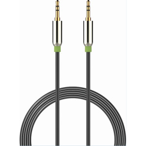 Καλώδιο Ήχου DEVIA iPure Αudio Male 3.5mm to Male 3.5mm - Μαύρο Καλώδιο Ήχου DEVIA iPure Αudio Male 3.5mm to Male 3.5mm - Μαύρο
