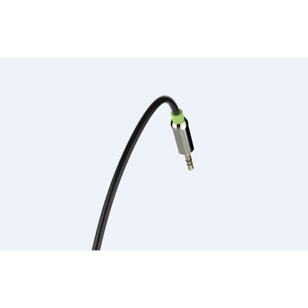 Καλώδιο Ήχου DEVIA iPure Αudio Male 3.5mm to Male 3.5mm - Μαύρο