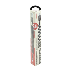 Καλώδιο Φόρτισης και Μεταφοράς Δεδομένων Remax Radiance Pro RC-117A MicroUSB - Μαύρο
